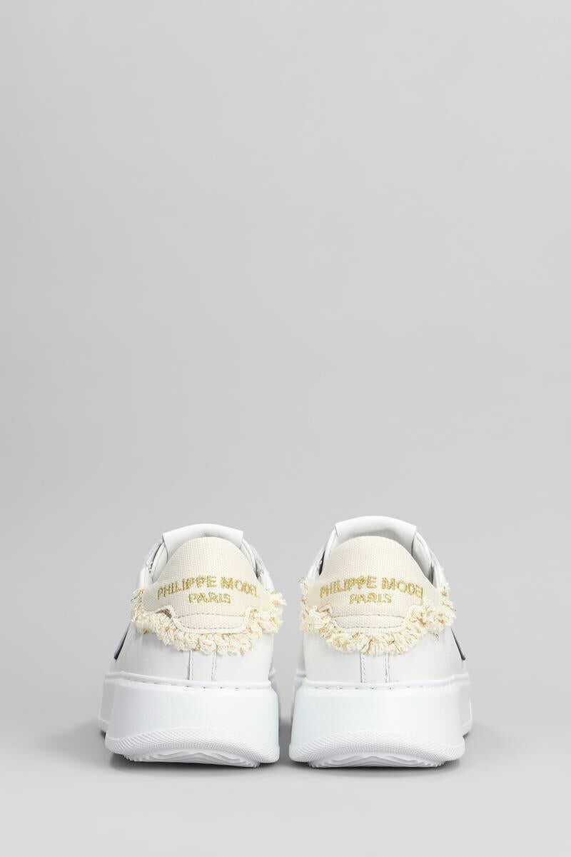 Sneakers Philippe Model Philippe Model Temple Low Sneakers WHITE Femei (BM 17186965) 4
