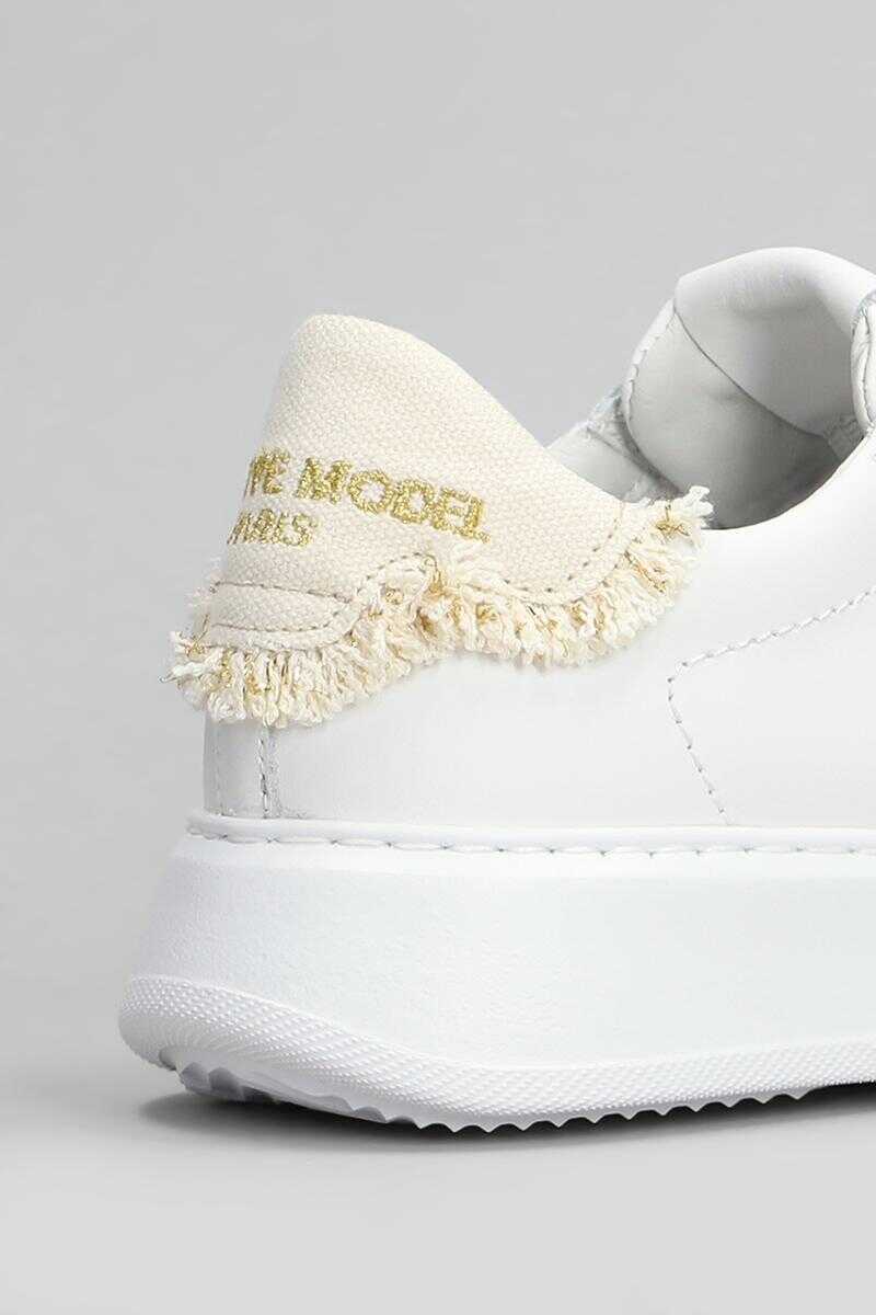 Sneakers Philippe Model Philippe Model Temple Low Sneakers WHITE Femei (BM 17186965) 5