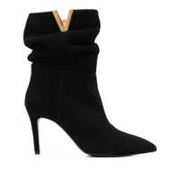 Bocanci Via Roma 15 High Heels Ankle Boots Femei