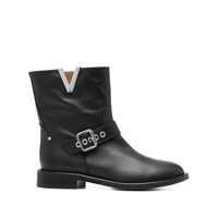 Bocanci Via Roma 15 Low Heels Ankle Boots Femei