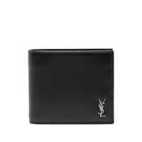 Portofele Saint Laurent Tiny Cassandre East/West Leather Wallet Barbati