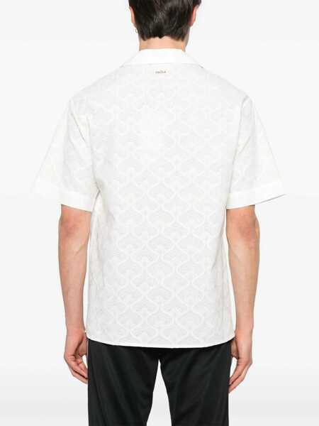 Camasi DRLE DE MONSIEUR Drle De Monsieur Shirt WHITE Barbati (BM 17189998) 4