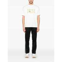 Tricouri DRÔLE DE MONSIEUR pentru Barbati - Tricouri DRLE DE MONSIEUR Drle De Monsieur T-Shirt With Tennis Print WHITE Barbati (BM 17190031) - B-mall.ro