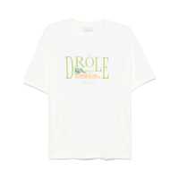 Tricouri Drôle De Monsieur T-Shirt With Tennis Print Barbati