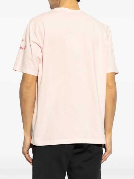 Tricouri Paul Smith T-Shirt With Embroidery Ps Happy PINK Barbati (BM 17192387) 4