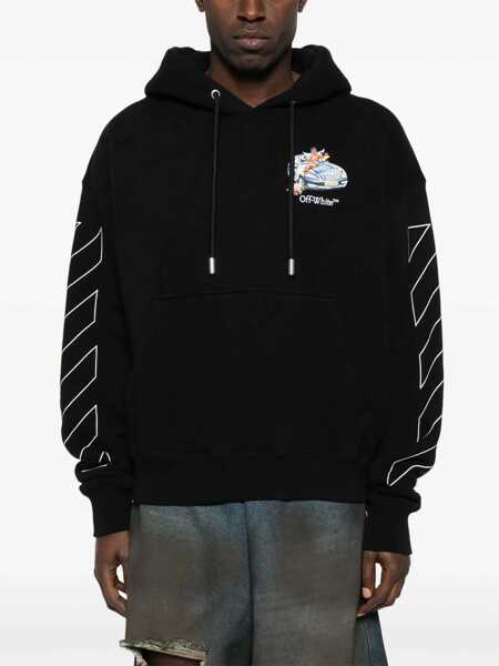 Bluze de trening Off-White Hoodie BLACK Barbati (BM 17192507) 3