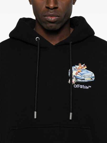 Bluze de trening Off-White Hoodie BLACK Barbati (BM 17192507) 5