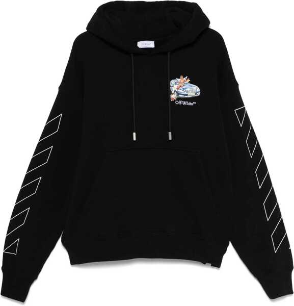 Bluze de trening Off-White Hoodie BLACK Barbati (BM 17192507) 1