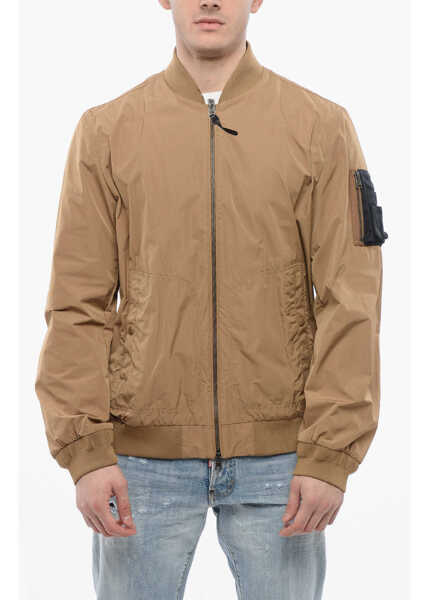 Jachete Woolrich Bomber City Windbreaker Beige Barbati (BM 17192888) 1