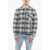 Woolrich Padded Checkered Timber Overshirt Blue