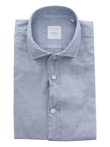 Camasi casual XACUS SHIRT Light Blue Barbati (BM 17193208) 1