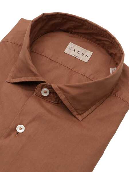 Camasi casual XACUS SHIRT Brown Barbati (BM 17193217) 2