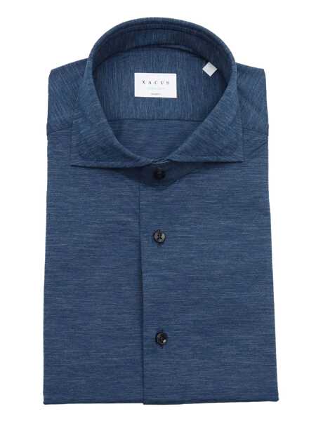 Camasi casual XACUS SHIRT Blue Barbati (BM 17193232) 1