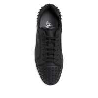 Sneakers Christian Louboutin pentru Barbati - Sneakers Christian Louboutin Christian Louboutin Seavaste 2 Leather Sneakers Black Barbati (BM 17194027) - B-mall.ro