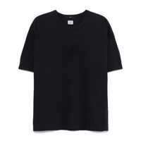 Tricouri Blue T-Shirt With Logo Embroidered On The Front Tone-On-Tone In Cotton Man Barbati