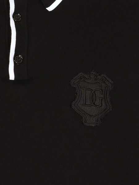 Tricouri Polo Dolce & Gabbana Dolce & Gabbana Polo Black Barbati (BM 17197774) 2