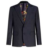 Sacouri ETRO Etro Single-Breasted Jacquard Blazer