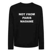 Pulovere DRÔLE DE MONSIEUR pentru Barbati - Pulovere DRLE DE MONSIEUR Drle De Monsieur Sweatshirt Black Barbati (BM 17199169) - B-mall.ro