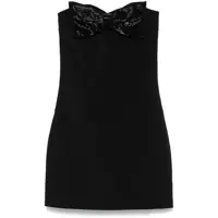 Rochii Self-Portrait 'Black Crepe Bandeau Mini' Dress Femei