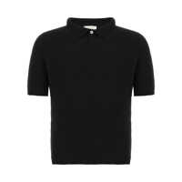 Tricouri Polo Ma'Ry'Ya Bouclé Cotton Polo Shirt Barbati
