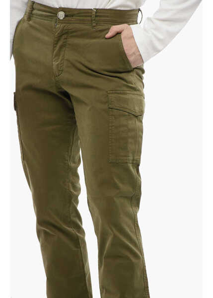 Pantaloni casual Woolrich Cargo Pants Green Barbati (BM 17200430) 3