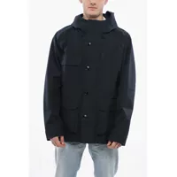 Trenciuri Utility Mountain Raincoat With Drawstrings Barbati