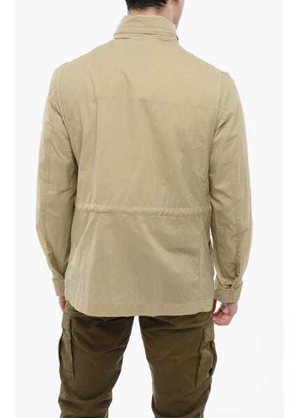 Jachete Woolrich Windbreaker Field With Utility Pockets Beige Barbati (BM 17200460) 2