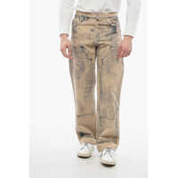 Blugi drepti Printed Regular Fit Denims 27Cm Barbati