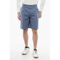 Pantaloni scurti Pleated Straight-Fit Shorts Barbati
