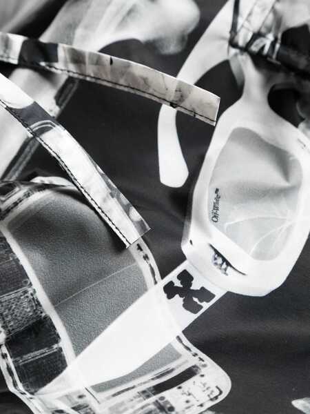 Bermude Off-White Cargo Xray Swimshorts Black Barbati (BM 17200586) 3