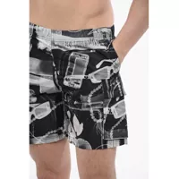 Bermude Off-White pentru Barbati - Bermude Off-White Cargo Xray Swimshorts Black Barbati (BM 17200586) - B-mall.ro