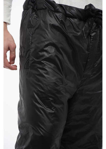 Pantaloni scurti Maison Margiela Padded Straight-Fit Shorts Black Barbati (BM 17200598) 3