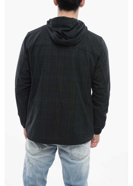 Jachete Woolrich Front Pockets Mesh Windbreaker Blue Barbati (BM 17200610) 2