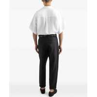 Pantaloni Dolce & Gabbana pentru Barbati - Pantaloni casual Dolce & Gabbana Linen Pants NERO Barbati (BM 17200811) - B-mall.ro