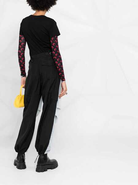 Tricouri Moncler Cotton T-Shirt BLACK Femei (BM 17201168) 4