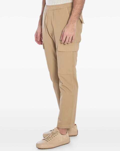 Pantaloni casual BARENA Tagio Arela Trousers BEIGE Barbati (BM 17201276) 2