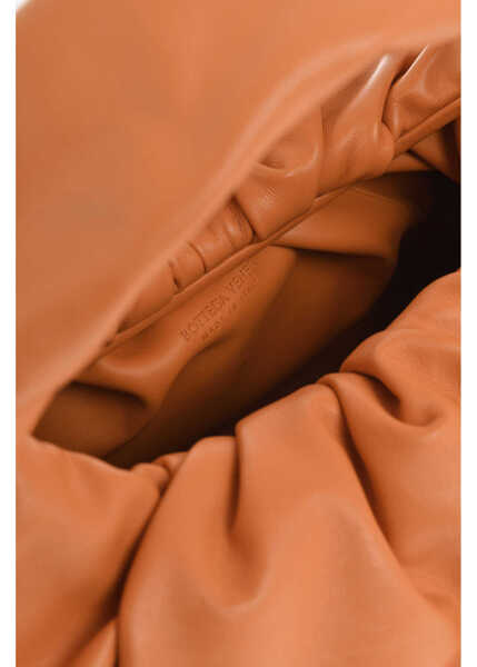 Genti de mana Bottega Veneta Leather The Shoulder Pouch Hobo Bag Orange Femei (BM 17201498) 4