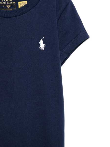 Tricouri Ralph Lauren SS CN TEE-TOPS-KNIT Blue Fete (BM 17201704) 3