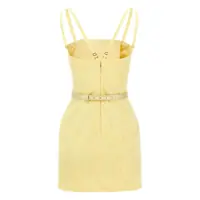 Rochii Elisabetta Franchi Dama - Rochii Elisabetta Franchi BELTED DRESS Yellow Femei (BM 17201749) - B-mall.ro