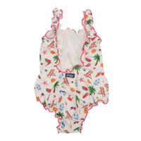 Costume de baie pentru Fete - Costume de baie intregi Mc2 Saint Barth CLASSIC ONE PIECE FROU FROU Multicolor Fete (BM 17201773) - B-mall.ro