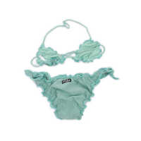 Costume de baie pentru Fete - Costume de baie Mc2 Saint Barth FROU FROU BIKINI Green Fete (BM 17201785) - B-mall.ro
