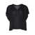 Dondup V NECK SWEATER Black  