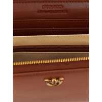 Portofele Pinko Dama - Portofele Pinko Pinko Ryder Wallet Beige Femei (BM 17202049) - B-mall.ro