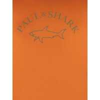 Tricouri Paul&Shark pentru Barbati - Tricouri Paul&Shark Paul & Shark Cotton Crew-Neck T-Shirt ORANGE Barbati (BM 17202805) - B-mall.ro