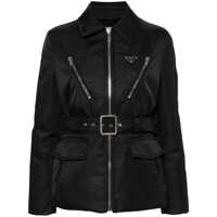 Geci Prada Prada Triangle-Logo Padded Jacket