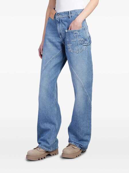 Blugi JW Anderson JW Anderson Jeans BLUE Femei (BM 17203330) 3