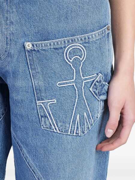 Blugi JW Anderson JW Anderson Jeans BLUE Femei (BM 17203330) 5