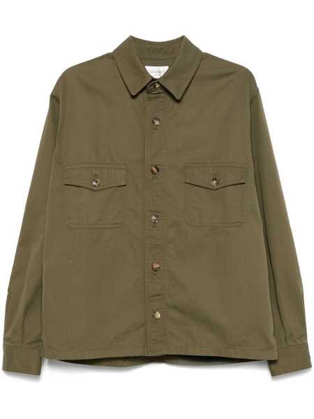 Camasi Saint Laurent Saint Laurent Shirts GREEN Barbati (BM 17203948) 1