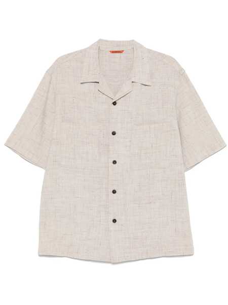 Camasi BARENA Solana Gresto Shirt Beige Barbati (BM 17204131) 1