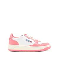 Sneakers Autry Medalist Low Two-Tone White Leather And Tearose Sneakers Femei
